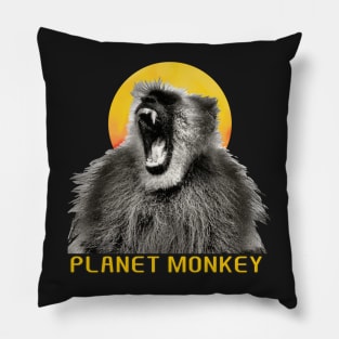 Planet Monkeys Apes Gorillas Wildlife XL Pillow