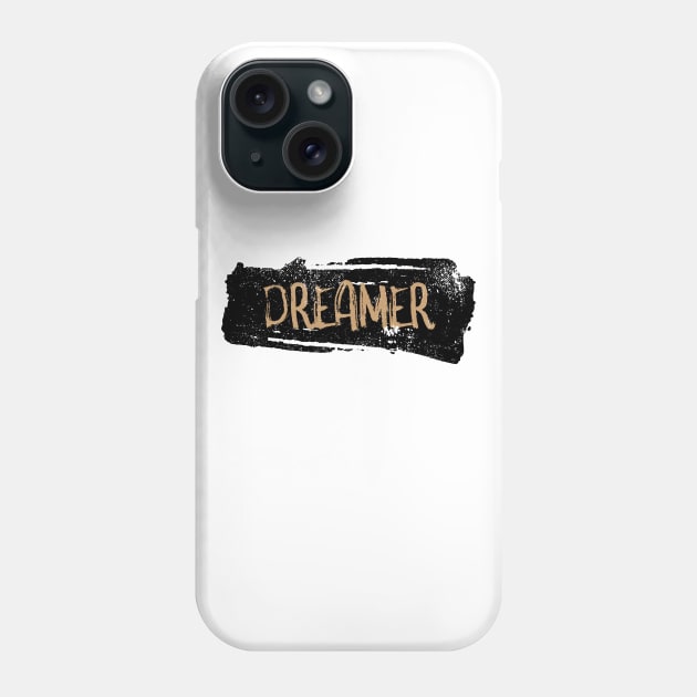 Dreamer Cute Classy Art Phone Case by Commykaze