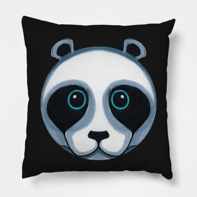 Panda Pillow by IvanJoh