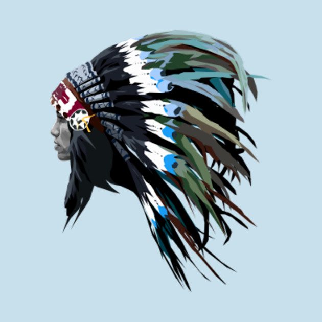 Disover Muddy Blue - Headdress - T-Shirt