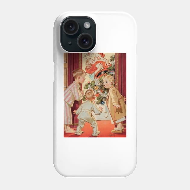 Joseph Christian Leyendecker, Christmas 01 Phone Case by immortalpeaches