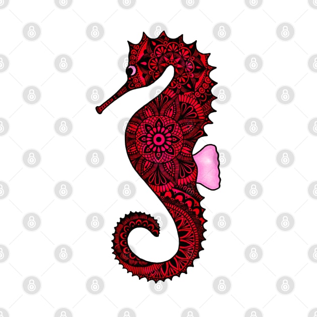 Seahorse (red) by calenbundalas