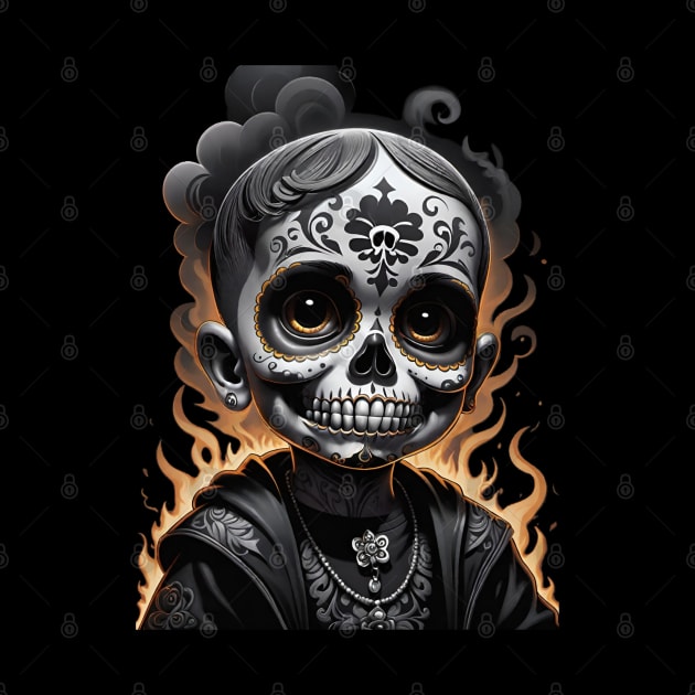 Spooky Kidz  - Dia De Los MuertosI by Absinthe Society 