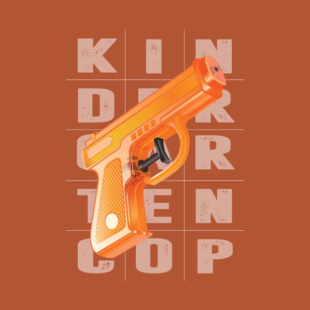 Kindergarten Cop - Alternative Movie Poster by MoviePosterBoy