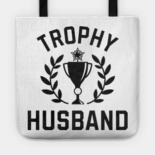 Trophy Husband Award Blk Tote