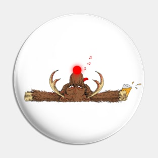 Merry Reindeer Pin