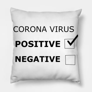 Positive Result from Coronavirus Pillow