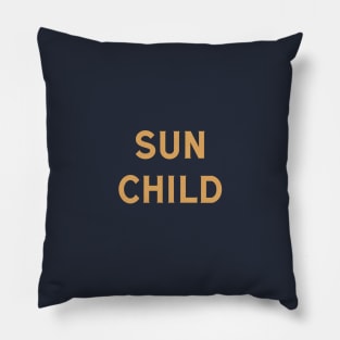 Sun child Pillow