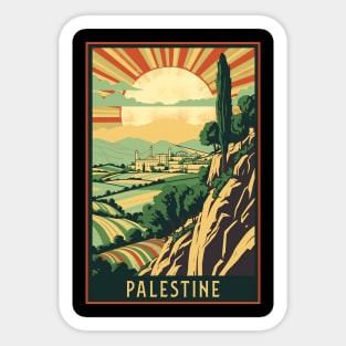 NorthEarth Vintage Stickers for Journaling Aesthetic Palestine
