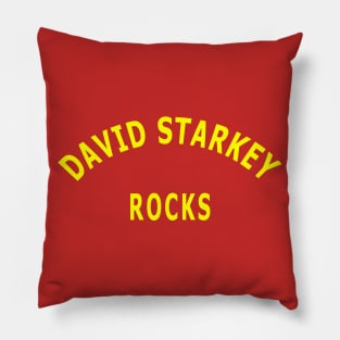 David Starkey Rocks Pillow