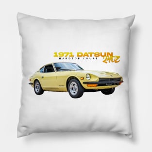 1971 Datsun 240Z Hardtop Coupe Pillow