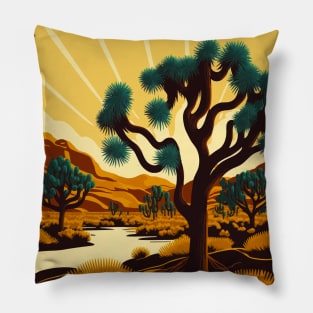 Joshua Tree National Park Pillow