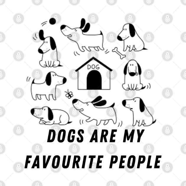 dogs are my favourite people by Qurax