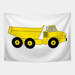 Off Road Dump Truck Tapestry