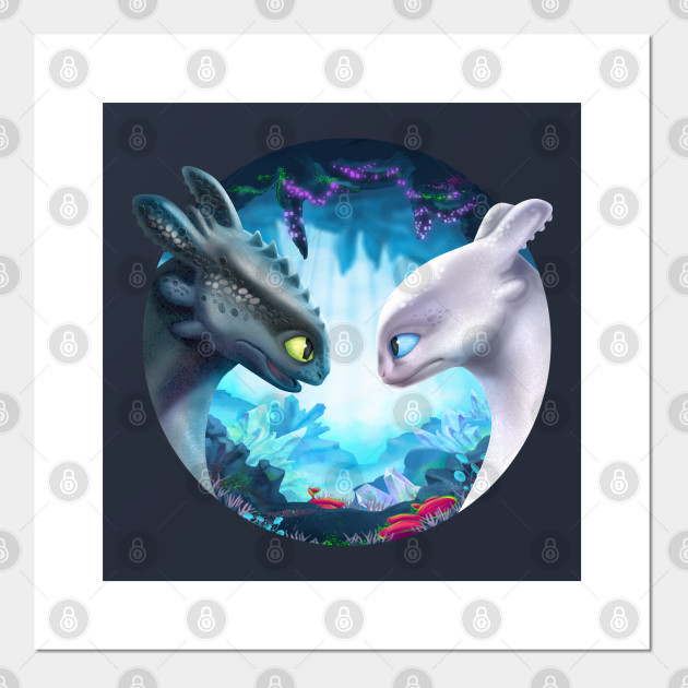 Toothless And Light Fury How To Train Your Dragon 3 Light Fury Posters And Art Prints Teepublic Uk Things tagged with 'how_to_train_your_dragon' (14 things). teepublic