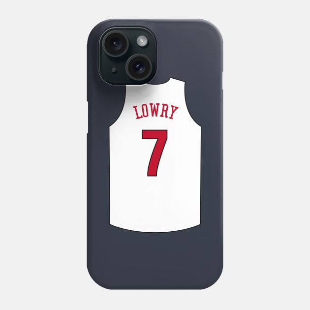 Kyle Lowry Toronto Jersey Qiangy Phone Case by qiangdade