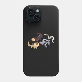 Creature Stickers Plus Pattern 2! Phone Case