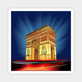 Arc de triomphe Magnet