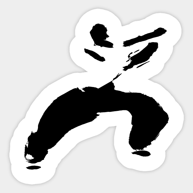 Kung fu INK - Kung Fu - Sticker | TeePublic