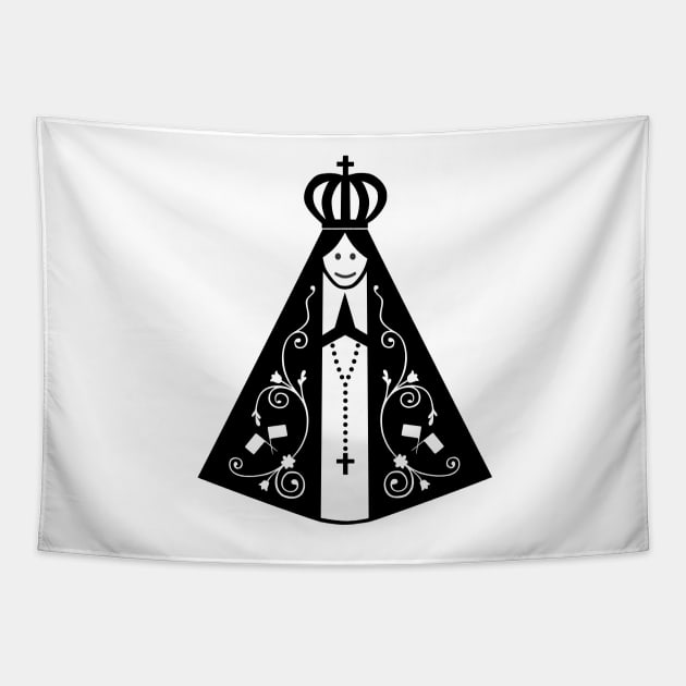 Our Lady Aparecida Tapestry by alinerope