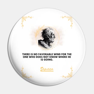 Seneca: the philosopher who helps you find your direction Pin