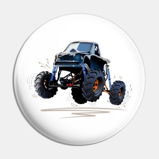 Cartoon Monster Truck Pin