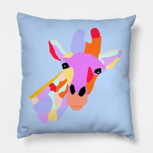 Jazzy Giraffe Pillow