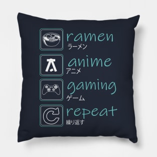 Anime and Gaming Routine Pillow