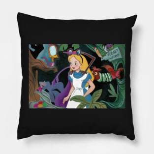 Lost in the woods Pillow