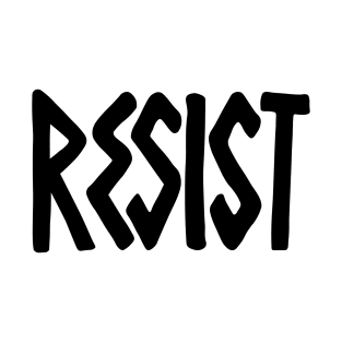 Resist Black T-Shirt