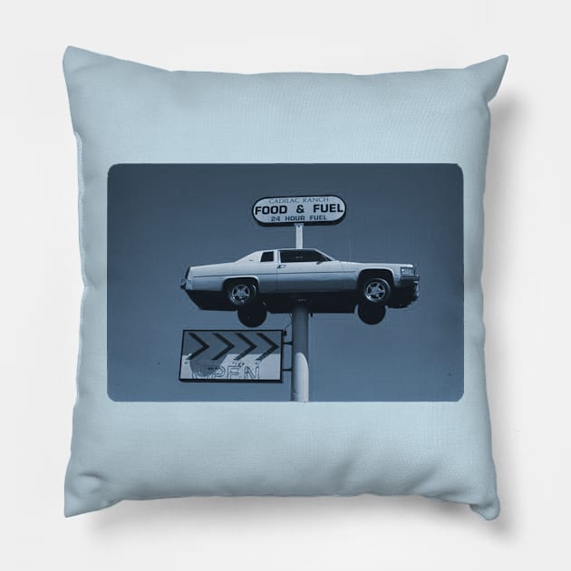 Cadillac Ranch Pillow by Pablo_jkson