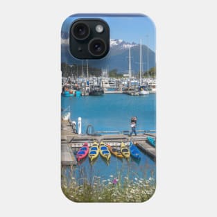 USA. Alaska. Valdez. Port. Phone Case