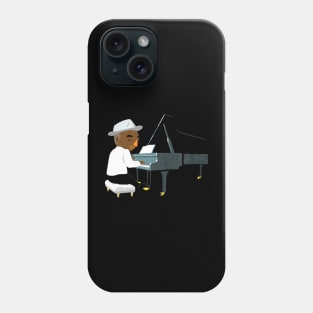 The piano part in a jazz quartet Phone Case