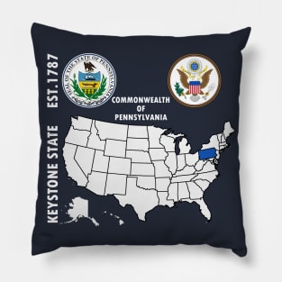 Commonwealth of Pennsylvania Pillow