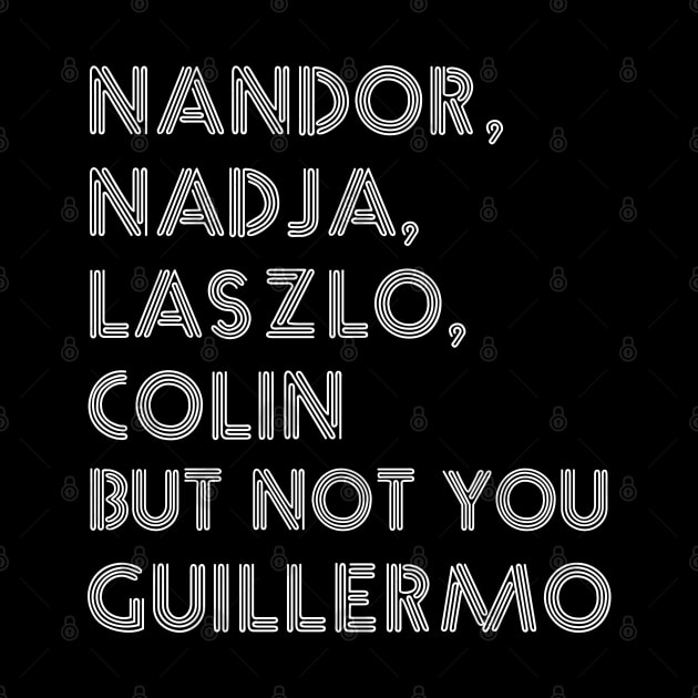 Not You Guillermo by Balonku