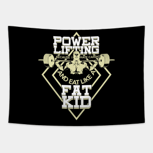 Powerlifting Competition Strength Training Gift Tapestry