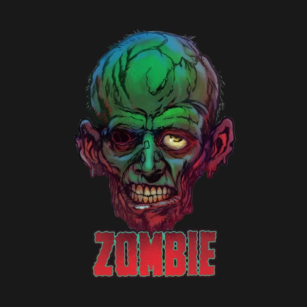 Zombie Face by CorlenScope