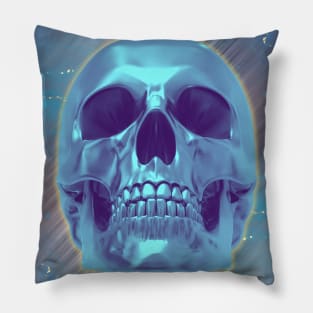 Iron Skull Pillow