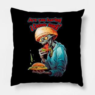 Are you having a Cosmic Snack? Pillow