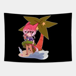 Summertime Catness G'raha Tapestry