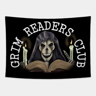 Grim Readers Club Tapestry