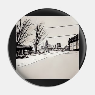 Lexington Kentucky | Comics style Pin