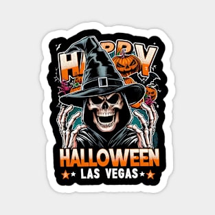 Las Vegas Halloween Magnet