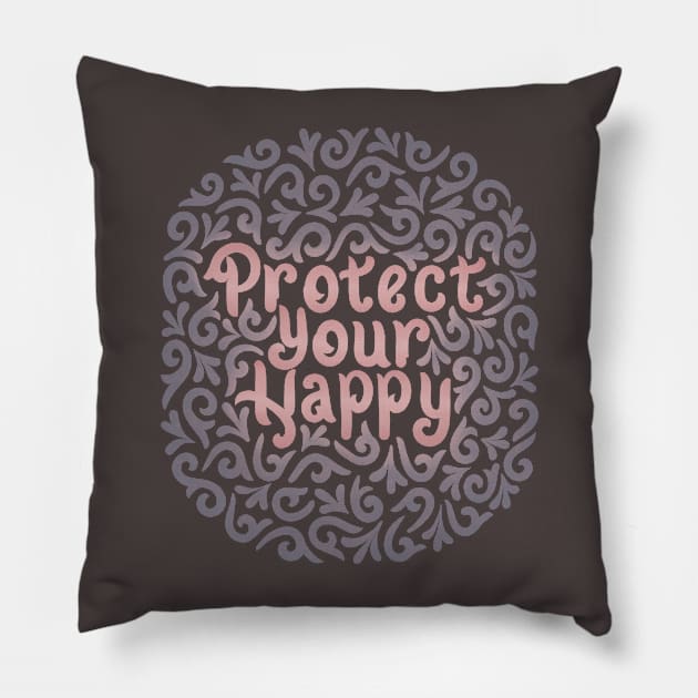 protect your happy Pillow by InisiaType
