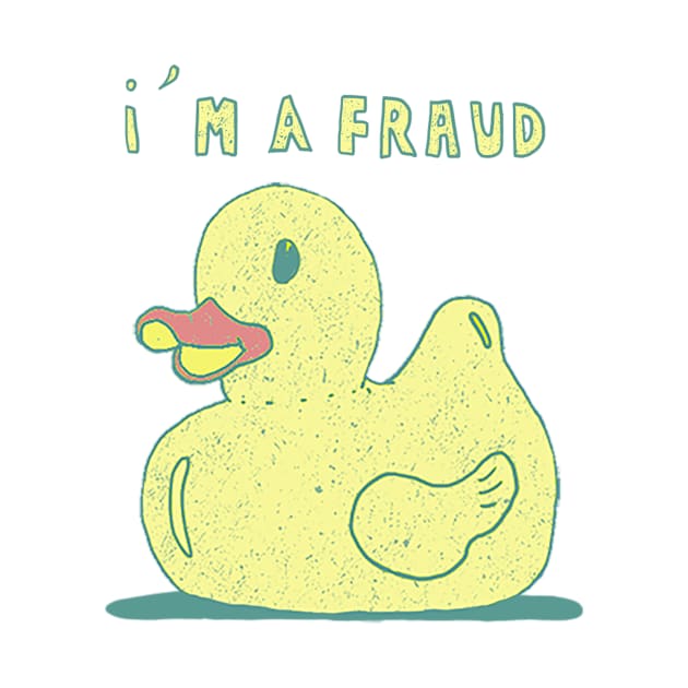 I'm a Fraud by Rubbish Cartoon