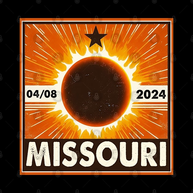 Missouri solar eclipse 2024 by BestCatty 