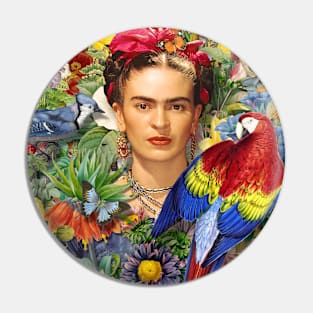 Freda with Parrot Pin