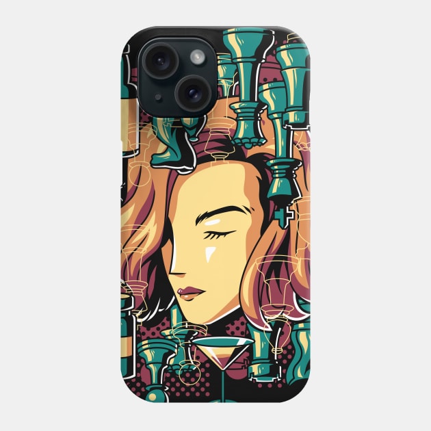 The Chess Master Phone Case by anggatantama