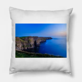 Last Light At The Cliffs Of Moher Pillow