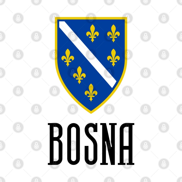 Bosna Bosnian Coat of Arms by BLKN Brand